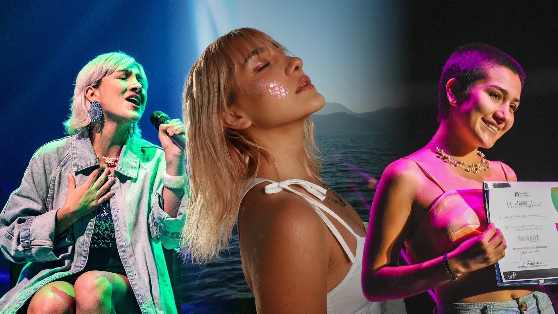 Mariana LOM canta en festival VIbrart 2023 en el Tec de Monterrey