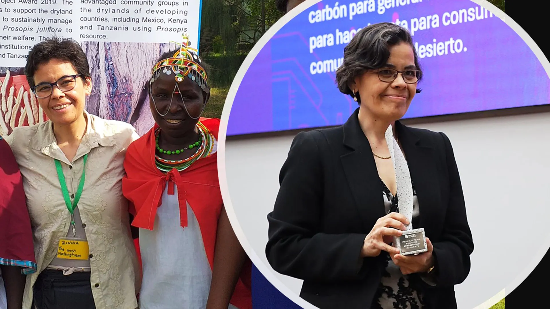 Zinnia González, investigadora Proyecto Mezquite.