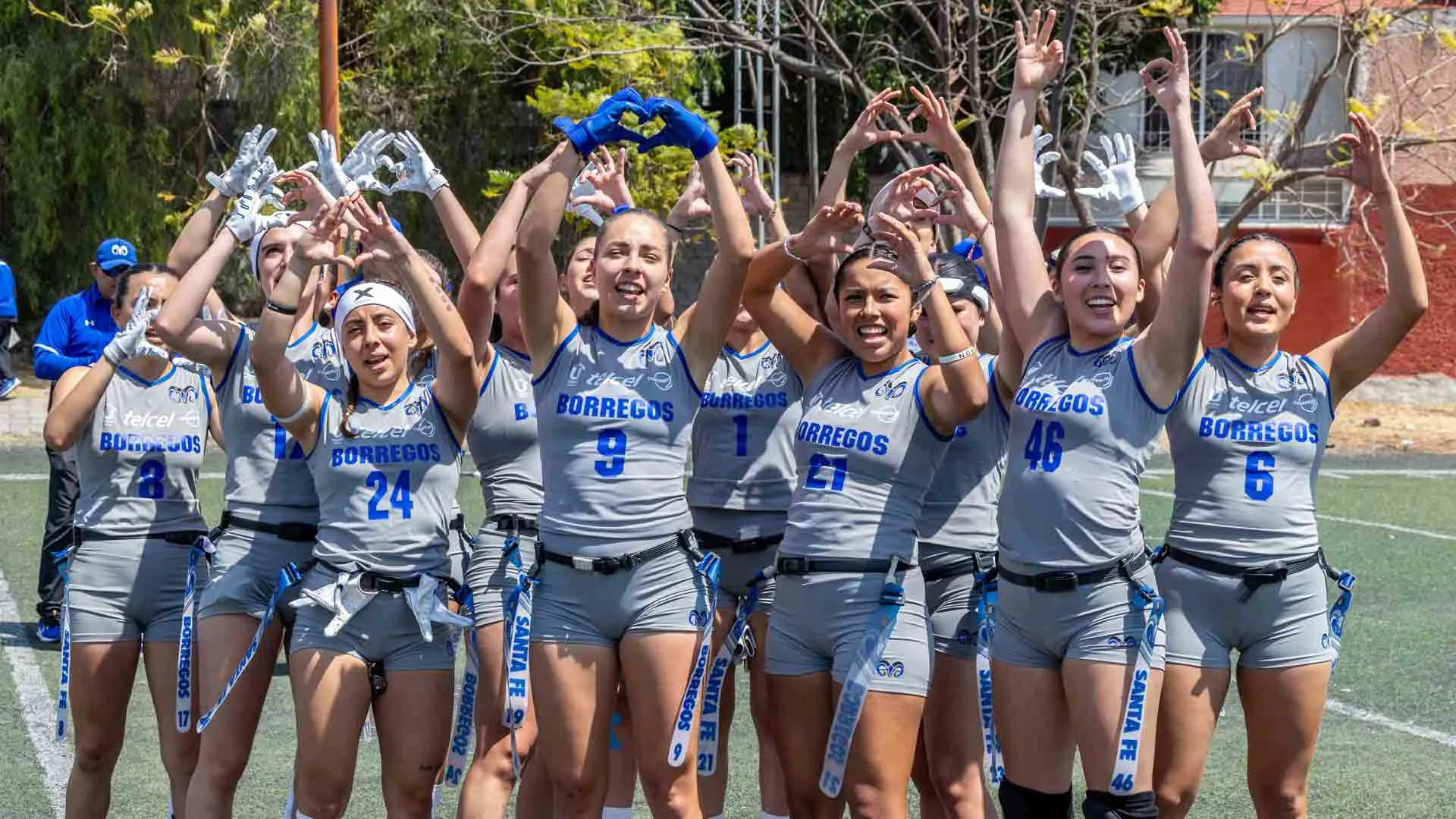 Borregos Santa Fe, bicampeonas de flag football de CONADEIP