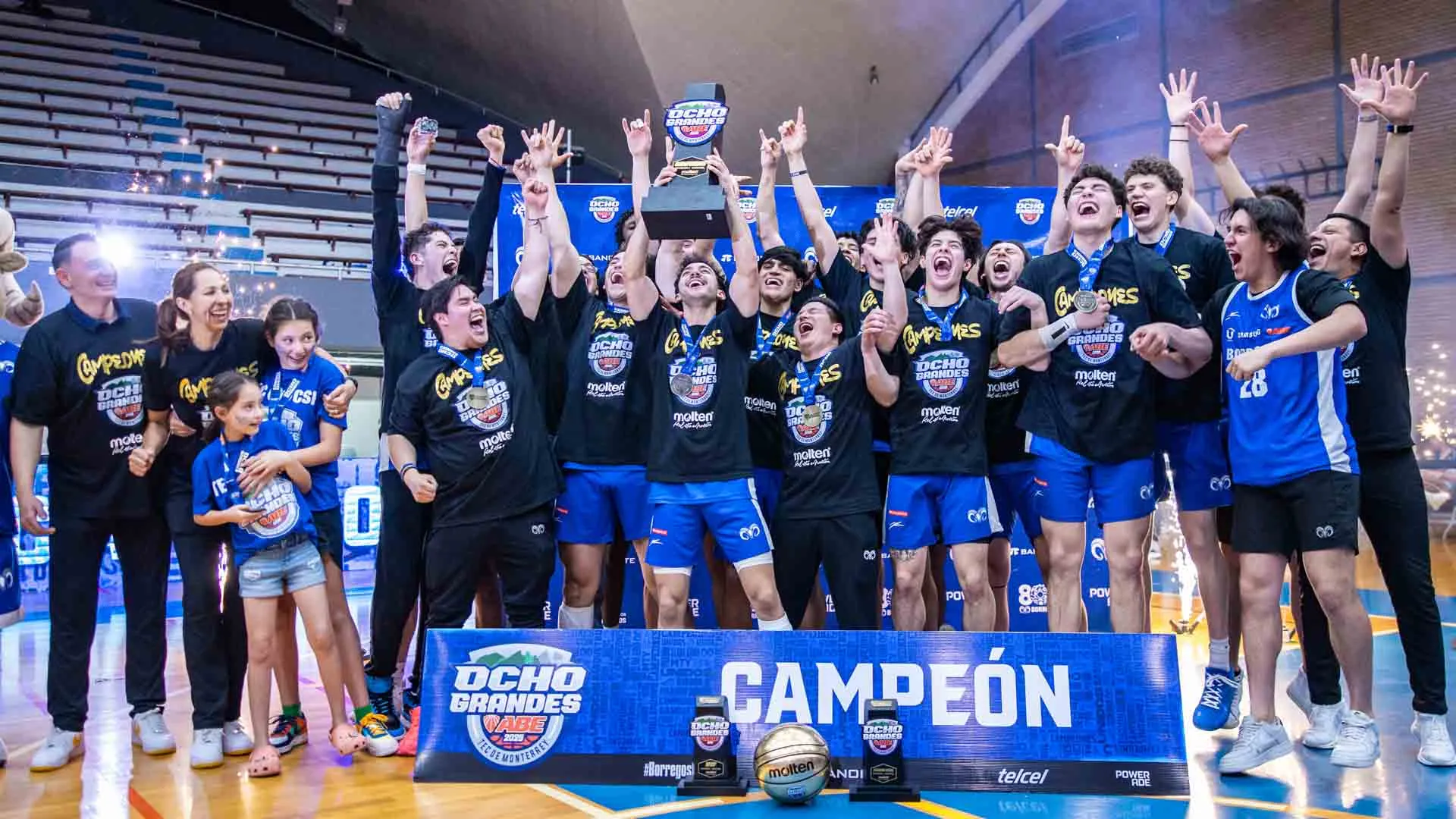 Borregos Santa Fe, campeones nacionales de baloncesto