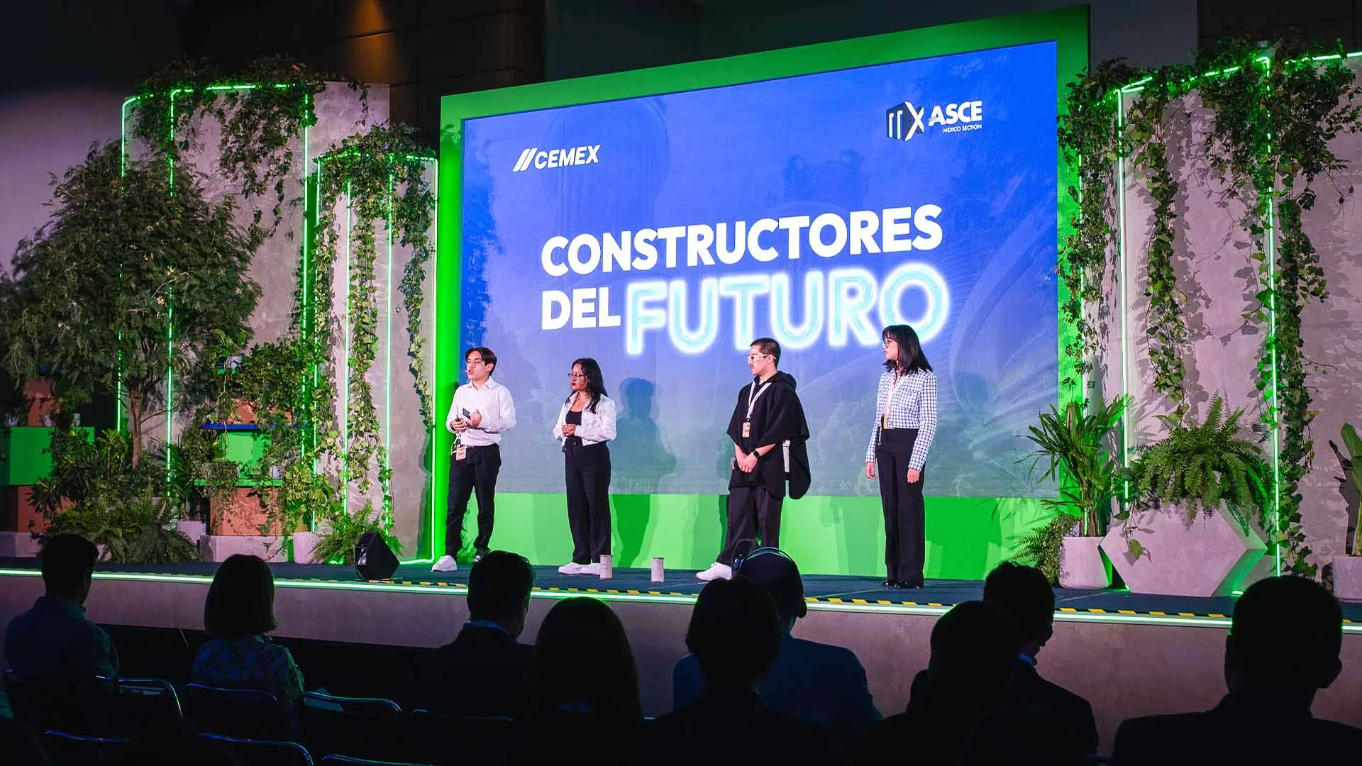 Estudiantes del Tec campus Estado de México ganan oro en la competencia Constructores del Futuro, de Cemex, con proyecto capaz de detectar fracturas en el concreto.