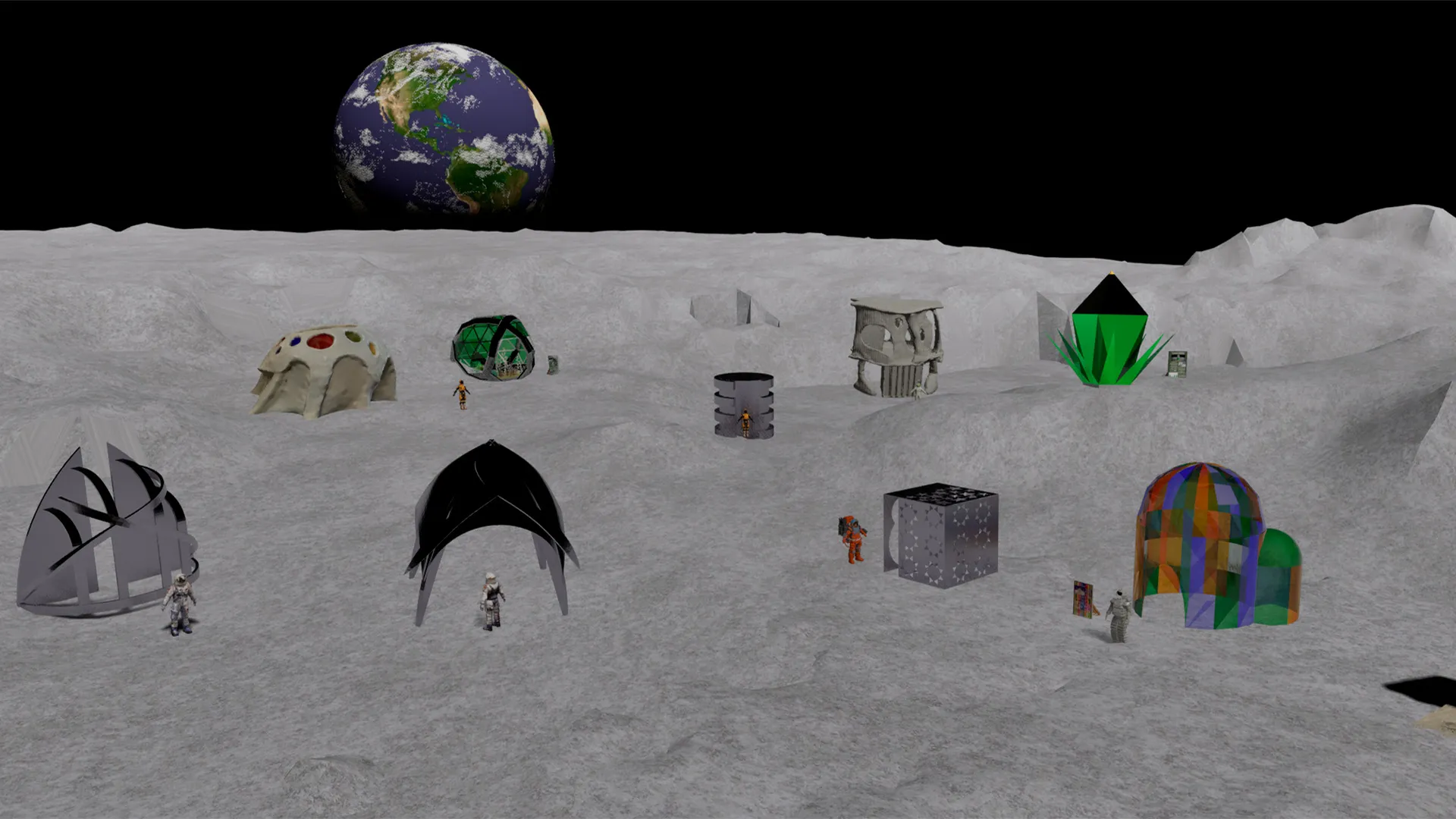 Habitáculos lunares sensoriales