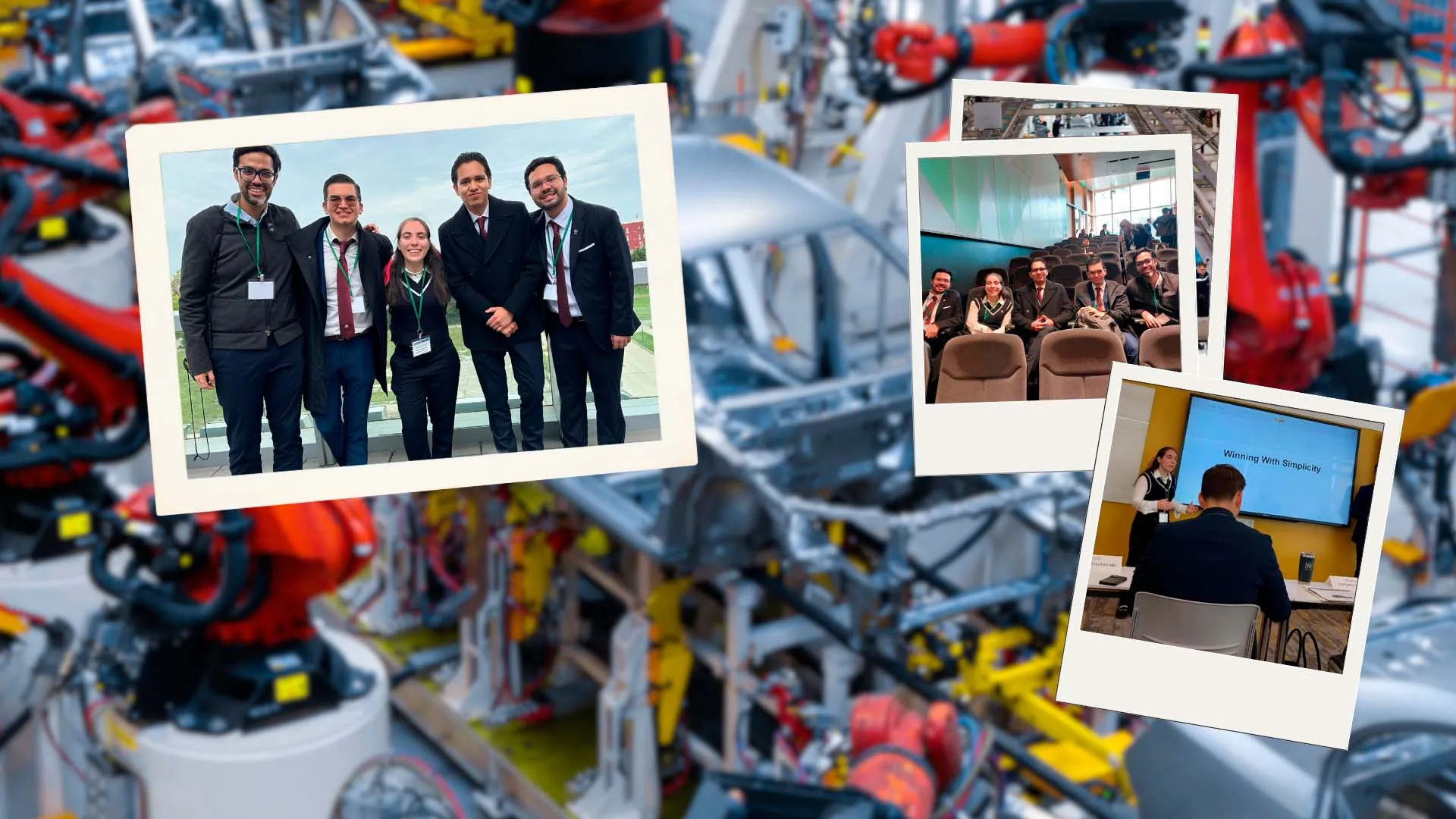 El Tec en Estado de México fue la única universidad de LATAM en competencia internacional de cadena de suministro, en Detroit.