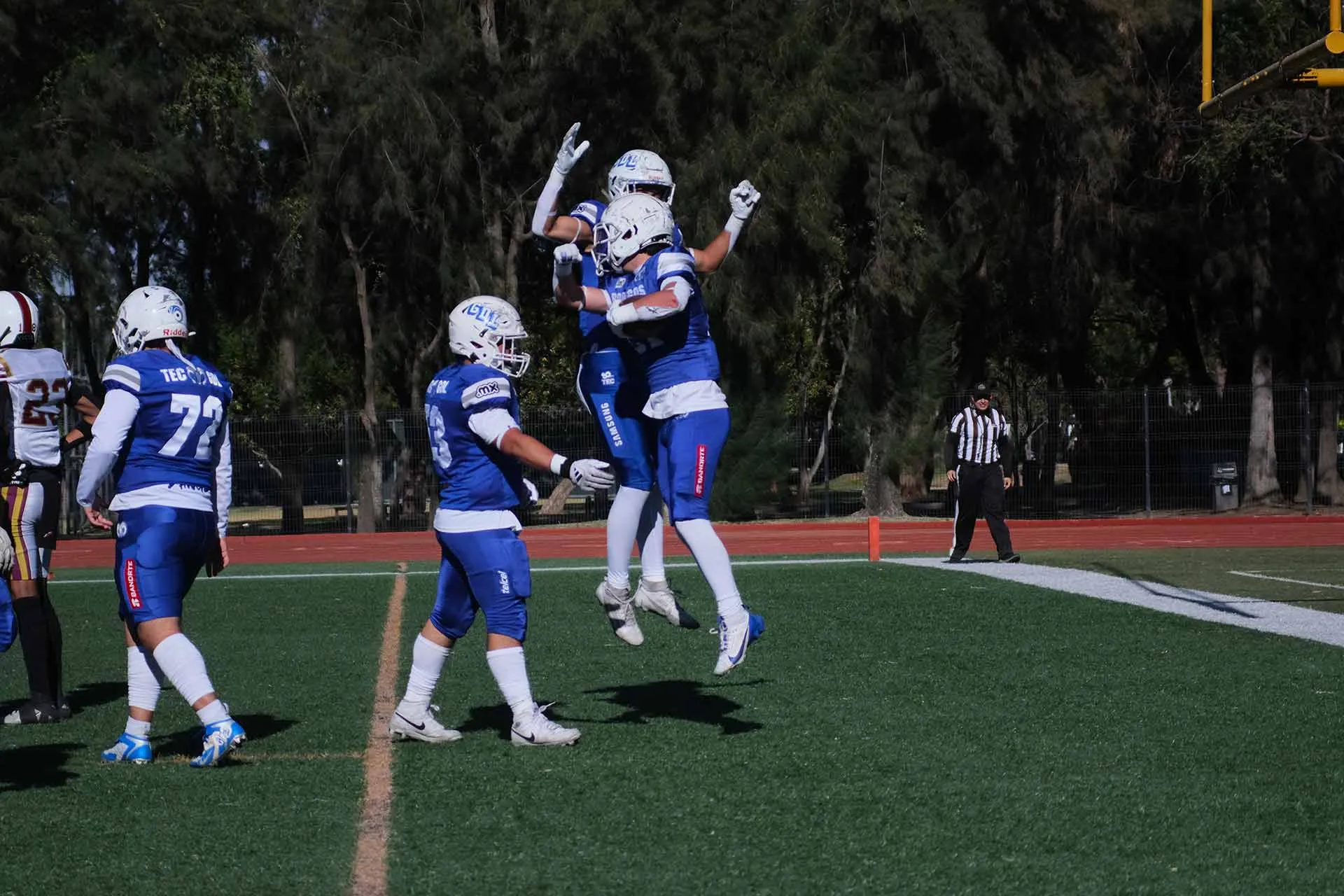 Futbol americano semifinal ganada por el equipo de PrepaTec Guadalajara. 