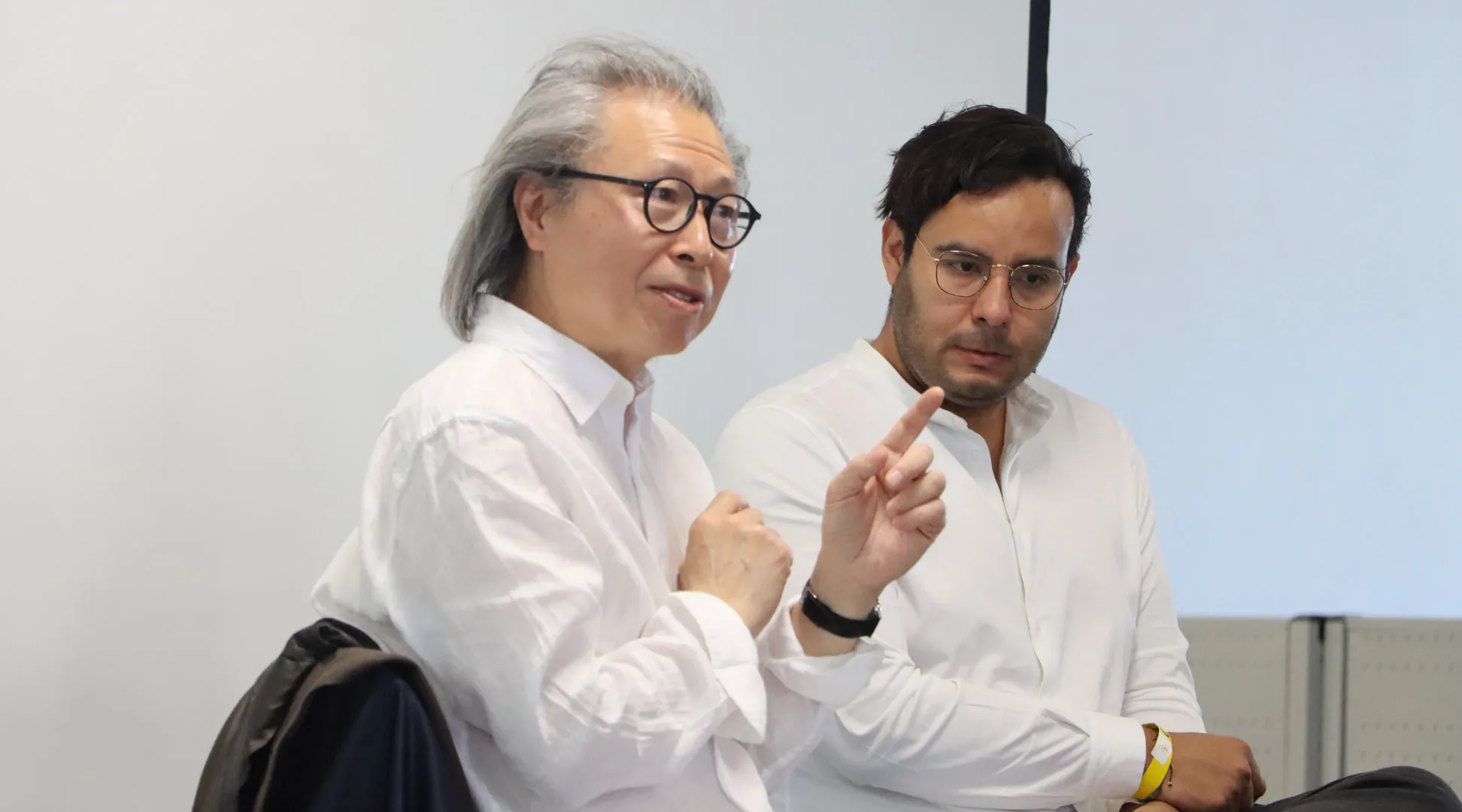 Zhu Pei durante Conversatorio en el Congreso de Arquitectura Querétaro 2025