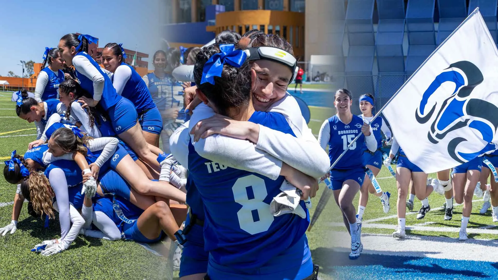 Borregos Santa Fe, bicampeonas nacionales de flag football juvenil