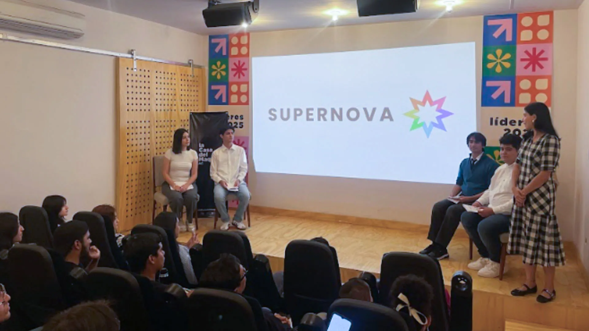 supernova proyecto de capacitacion de estudiantes