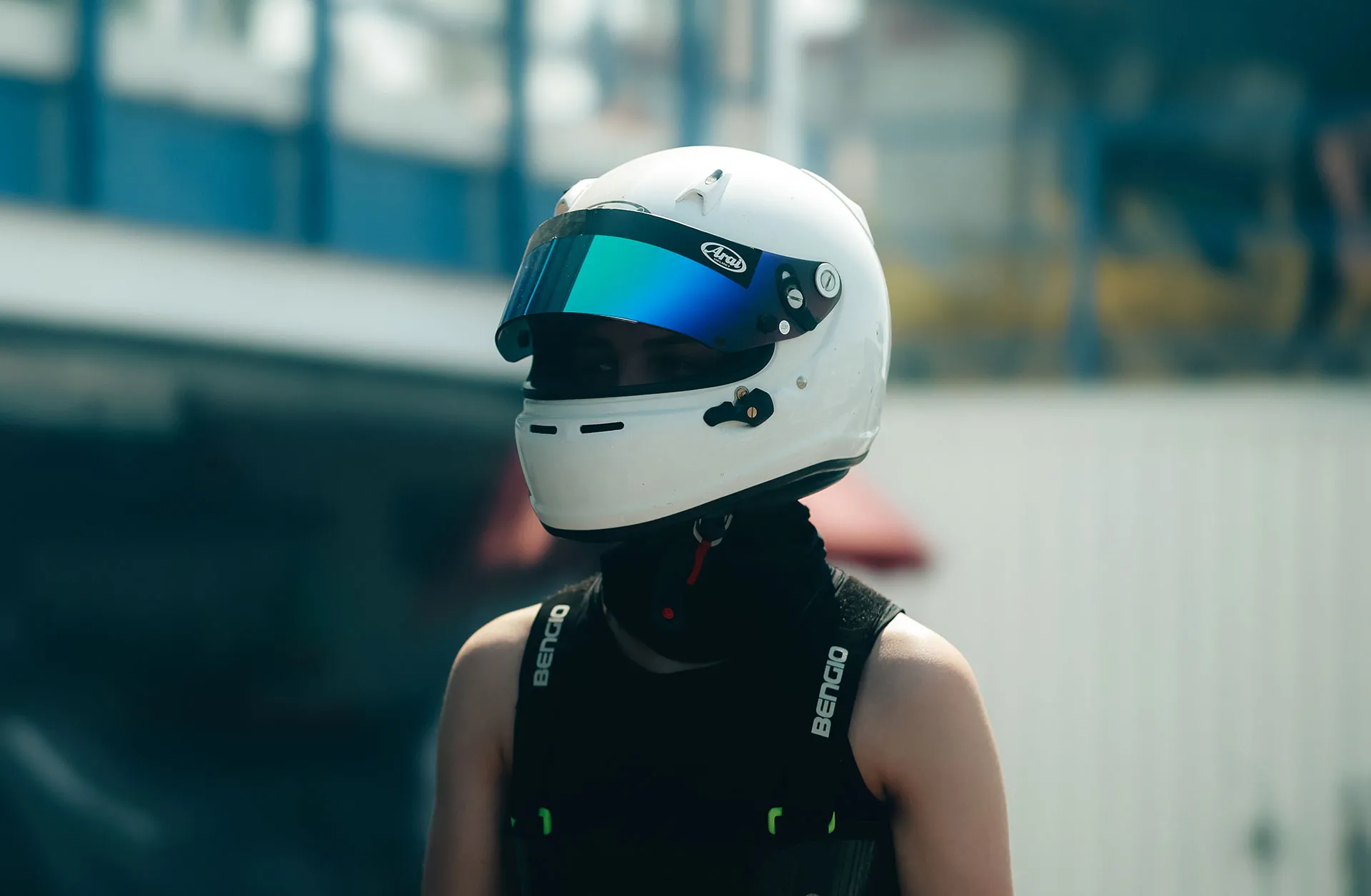 Alumna y piloto de karts Luana Céspedes, de PrepaTec Guadalajara.