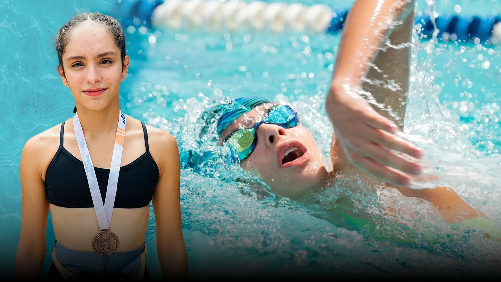 Ellian Carvajal Gana Oro en Natación PrepaTec Navojoa