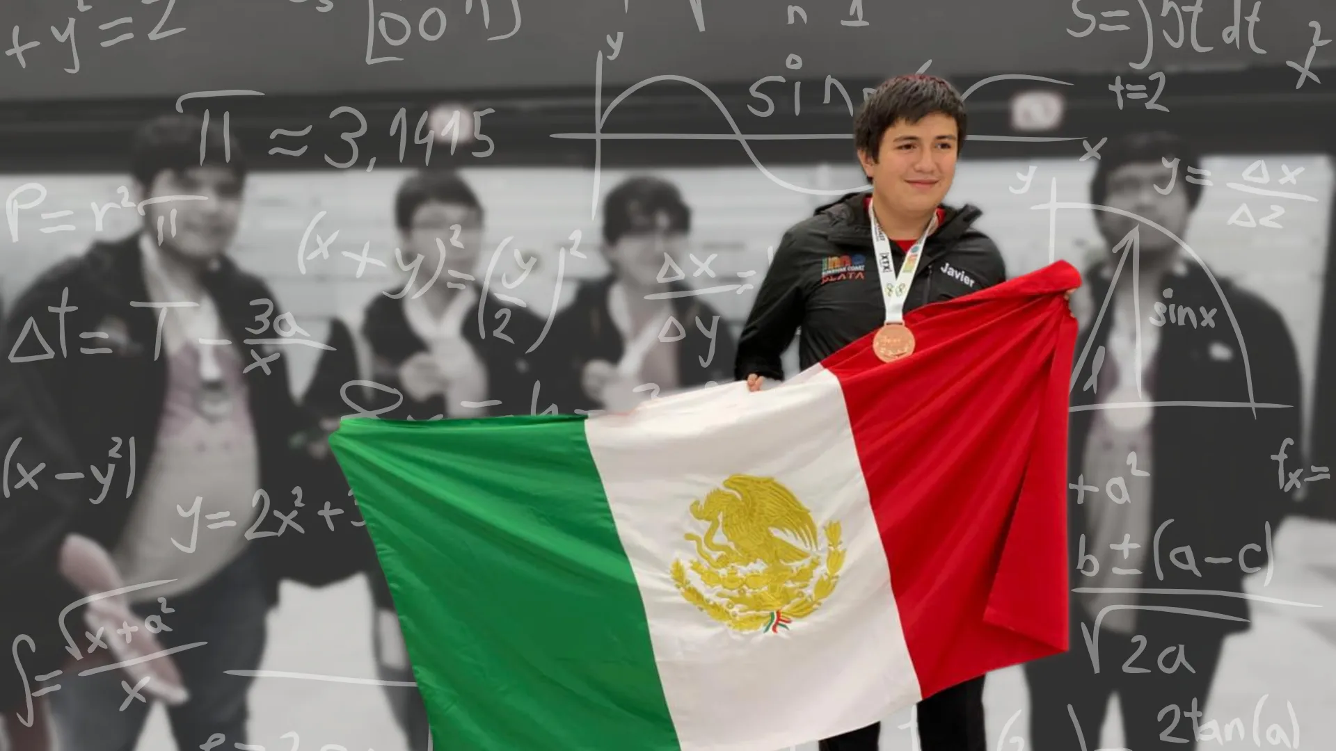 Javier Caram gana en Olimipiada Matemáticas