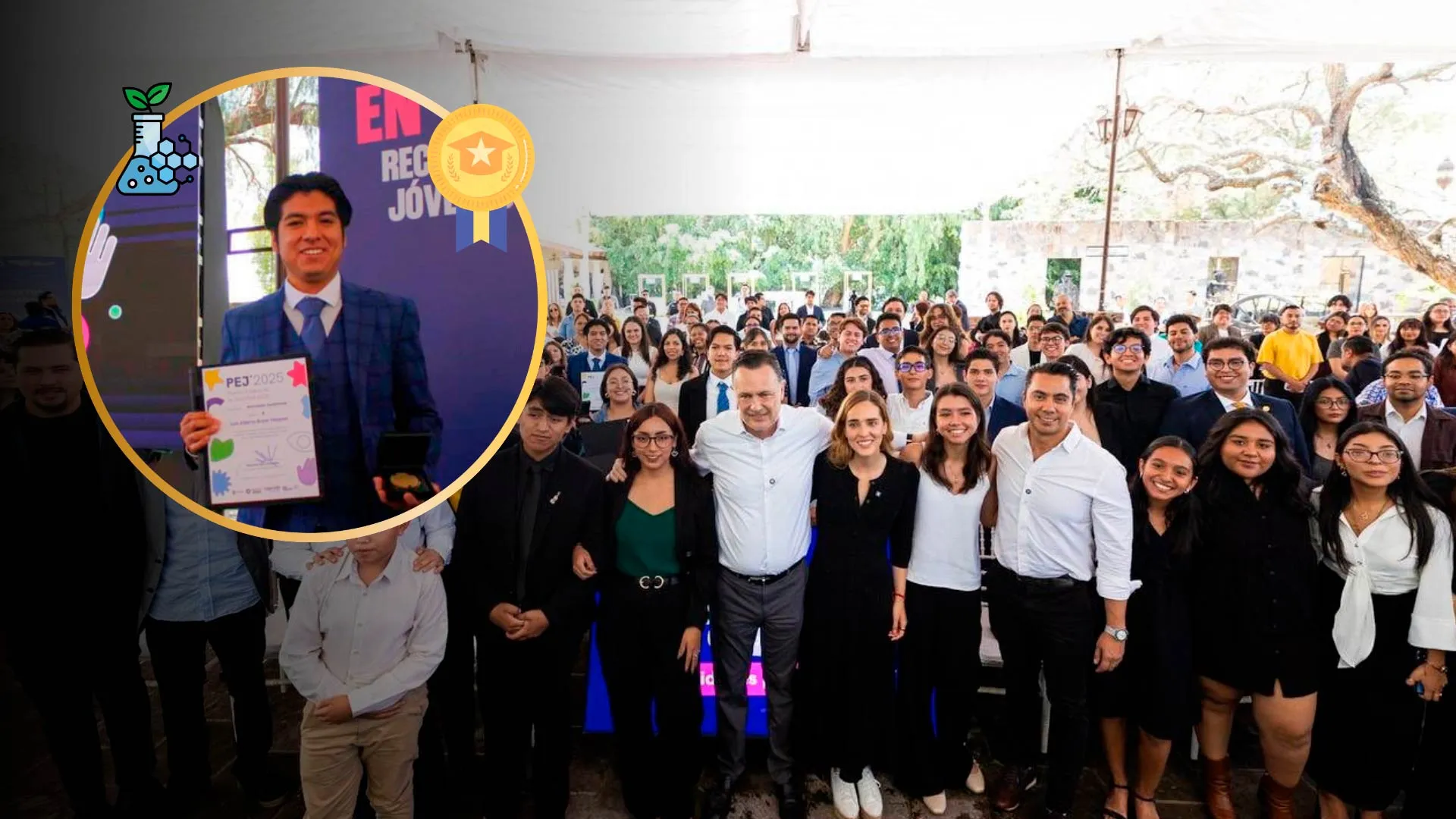 EXATEC obtiene el Premio Estatal de la Juventud 2025 por su trabajo en actividades académicas en Querétaro.