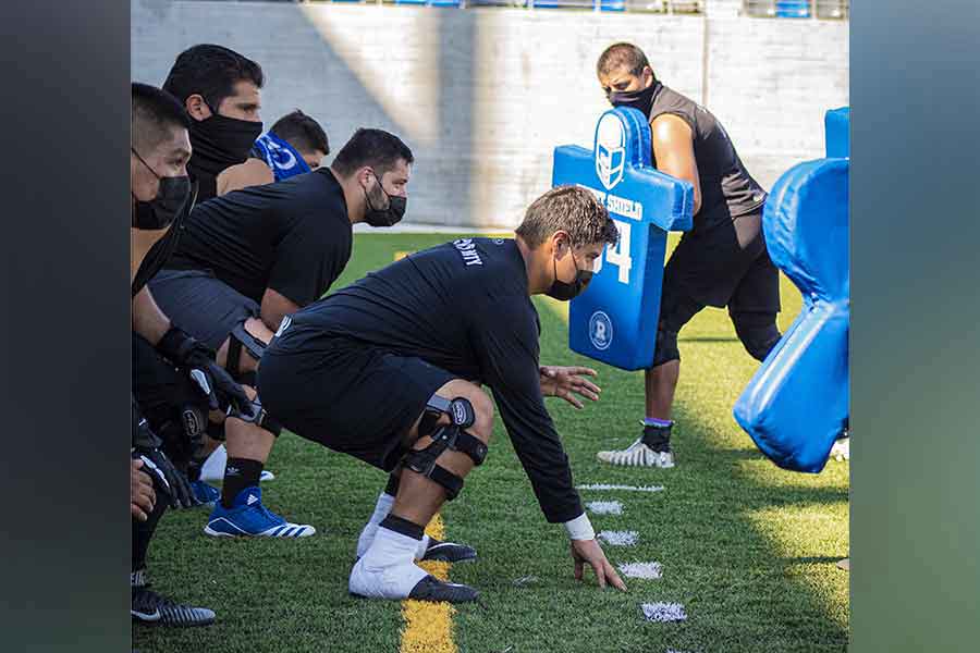 Los Borregos Salvajes han entrenado desde finales de mayo para la temporada que está por comenzar.