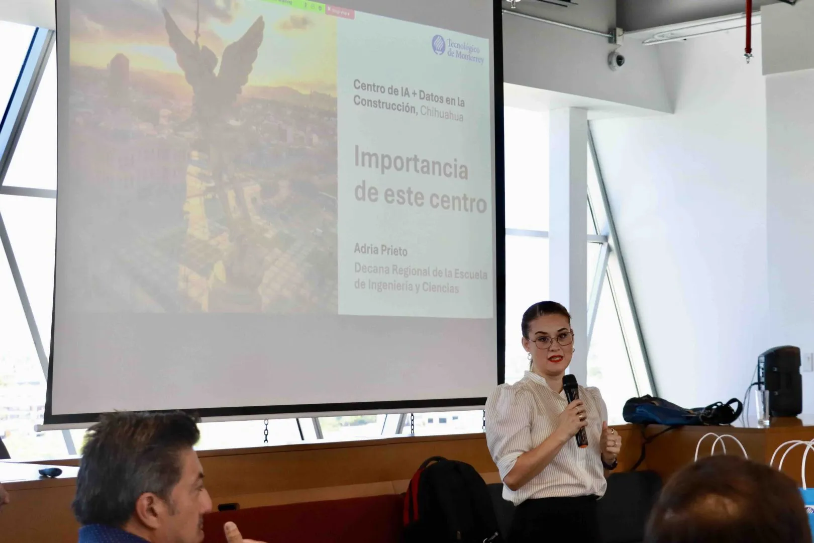 Adria Prieto, decana de la Escuela de Ingeniería y Ciencias en la Región Norte del Tec de Monterrey