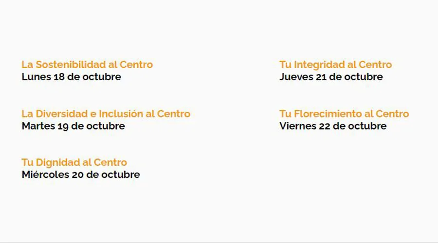 Semana Dignidad Humana