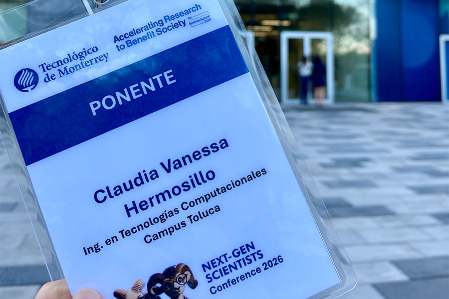 Alumna Tec analiza c&oacute;mo funcionan las mol&eacute;culas del cuerpo humano