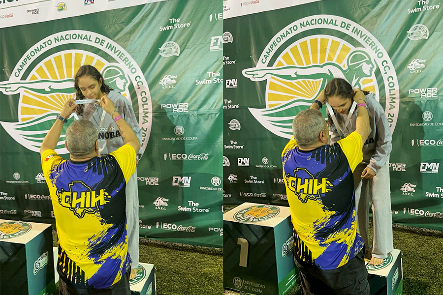 alumna PrepaTec destaca en podio nacional de natación