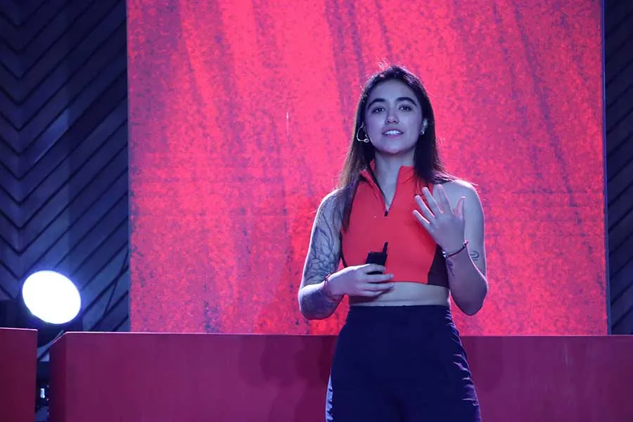 Ana Paula V&aacute;zquez, medallista ol&iacute;mpica, en TEDx Tec de Mty. 