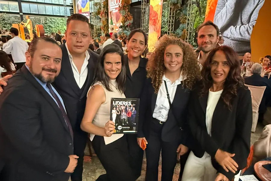 Andrea Dorantes en el evento de los 300 m&aacute;s influyentes 