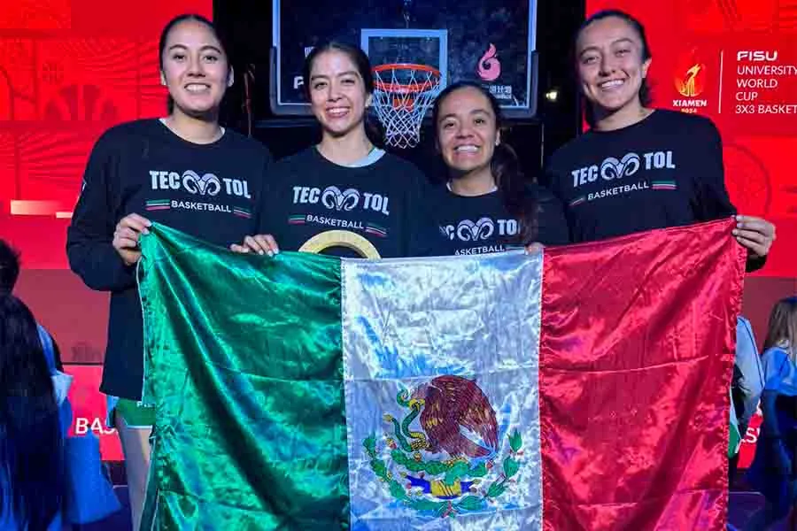 Tec Toluca presente en Copa Mundial Universitaria de b&aacute;squetbol 3x3