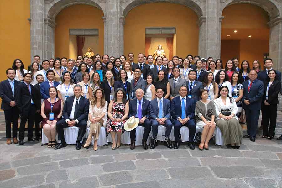 Becados del Fulbright García-Robles 2024. Foto: David León.