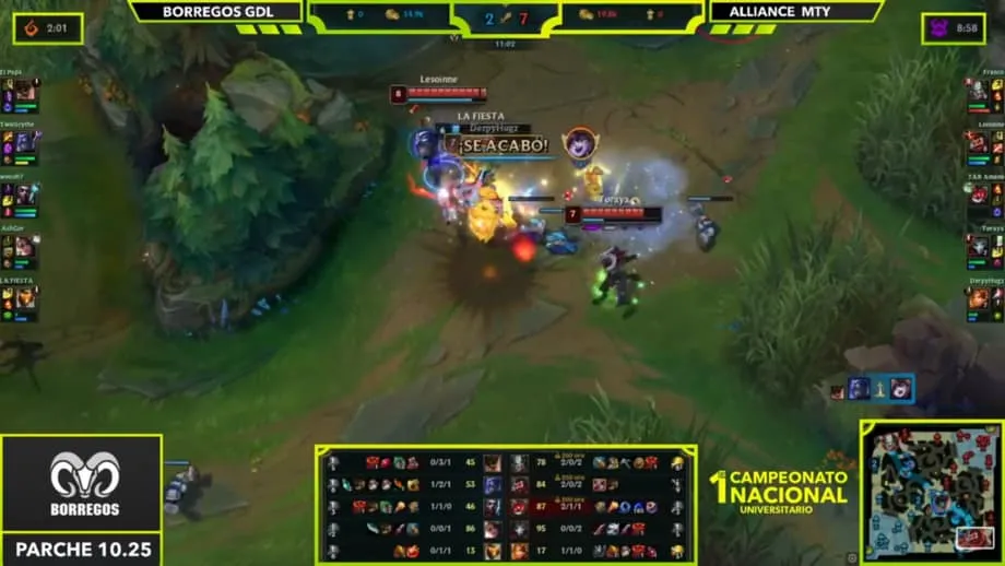 Borregos GDL en la final del primer Campeonato Nacional Universitario de eSports