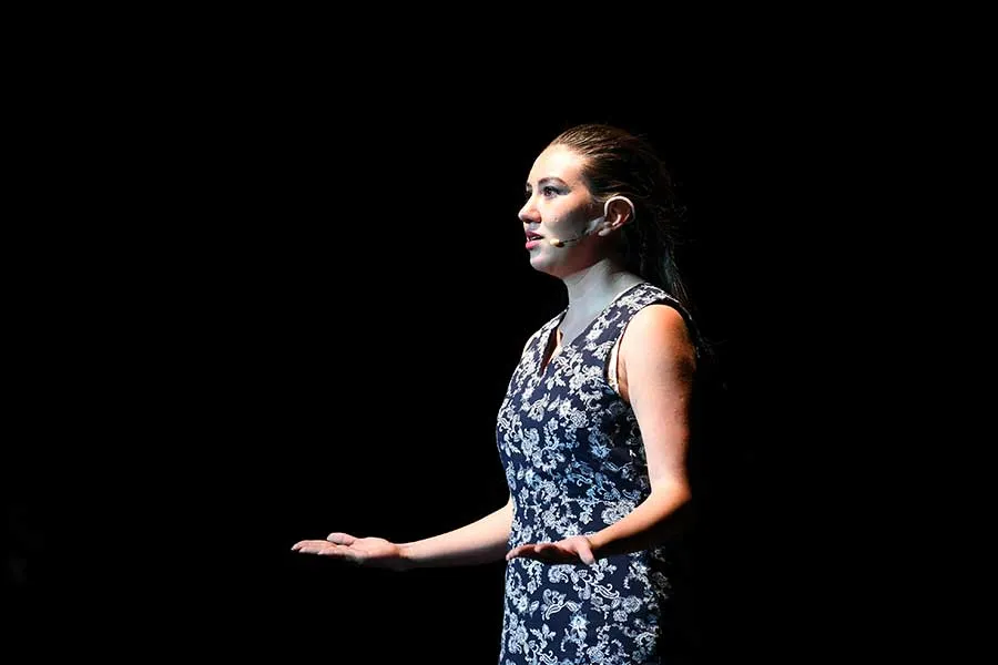 Brenda Rodr&iacute;guez, ganadora del cuarto lugar. 