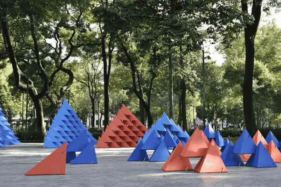 Alae, el montaje final presentado en la Alameda Central de Ciudad de M&eacute;xico. Foto: Fer Portillo