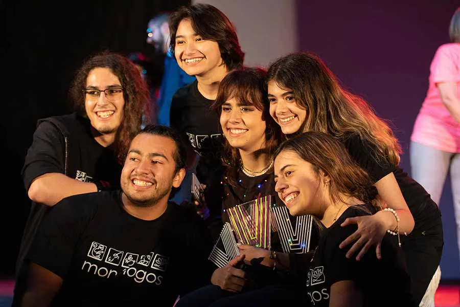 Estudiantes del campus San Luis Potos&iacute;, equipo ganador del festival de Mon&oacute;logos 2023 del Tec