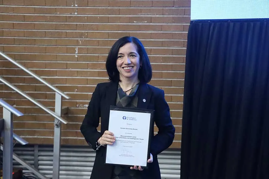 Carmen Hernández, profesora titular del campus Monterrey.