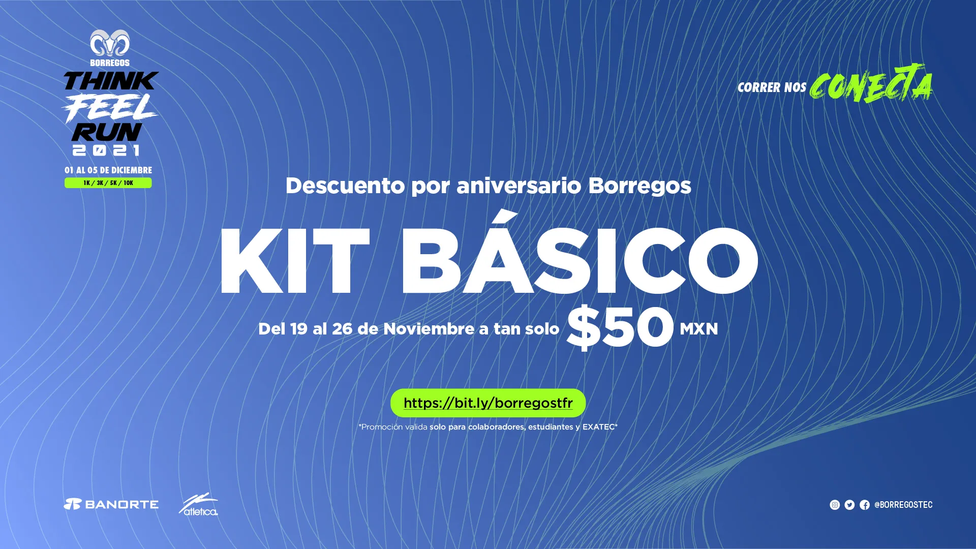 Descuento Carrera Think Feel Run