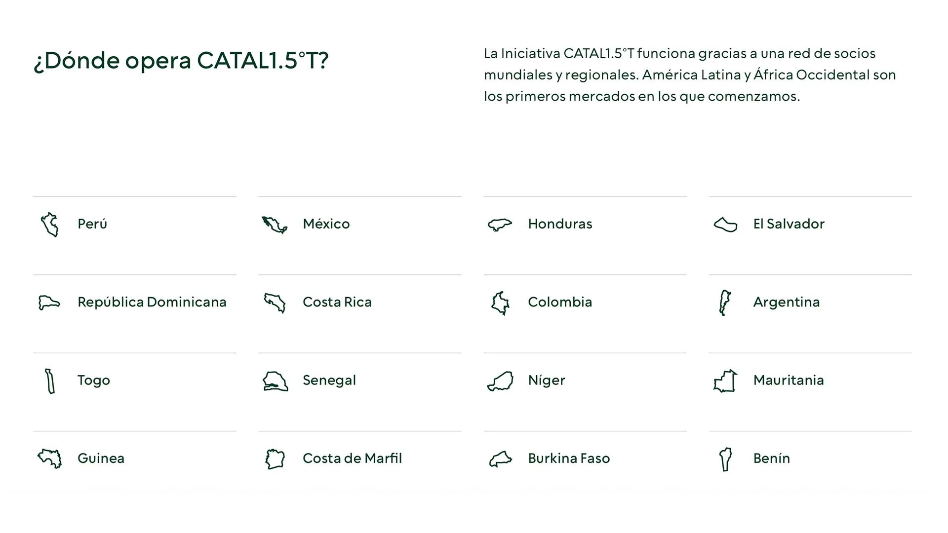 Esta iniciativa está dirigida en América Latina por Tec de Monterrey, en colaboración con GIZ y Climate-KIC. Además tiene un programa en Africa.