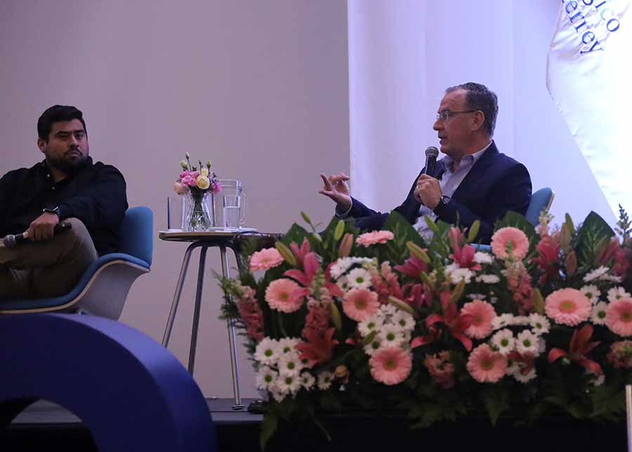 Claves para la innovación empresarial, panel de EXATEC del Tec Guadalajara.