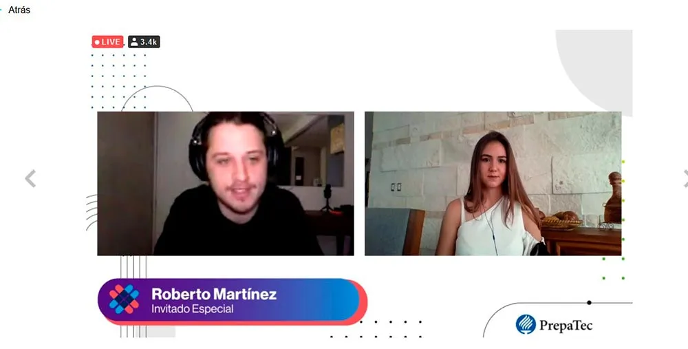 Como parte de las actividades del D&iacute;a Bicultural y D&iacute;a Multicultural el invitado comparti&oacute; mensajes inspiradores para los alumnos 