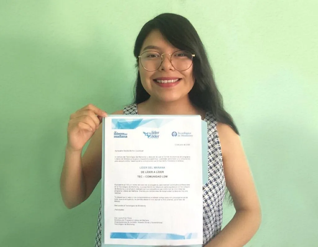 Sandra está cumpliendo su sueño