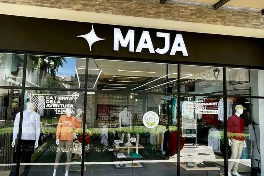 Tienda de ropa MAJA Sportswear. Foto: Cortesía MAJA