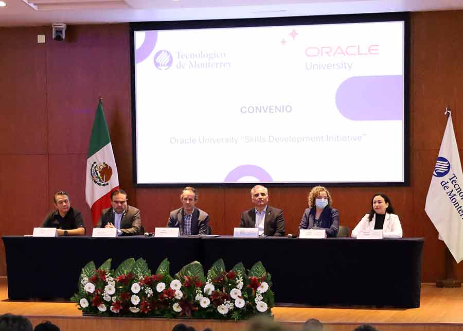 Convenio con oracle, para estudiantes del Tec Guadalajara.