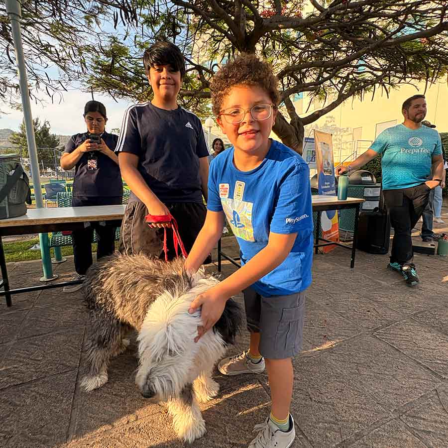 Cuidado animal, campa&ntilde;a vacunaci&oacute;n para mascotas en PrepaTec Santa Anita.