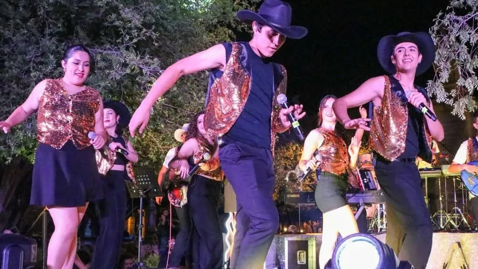 Cumbiamor durante presentación