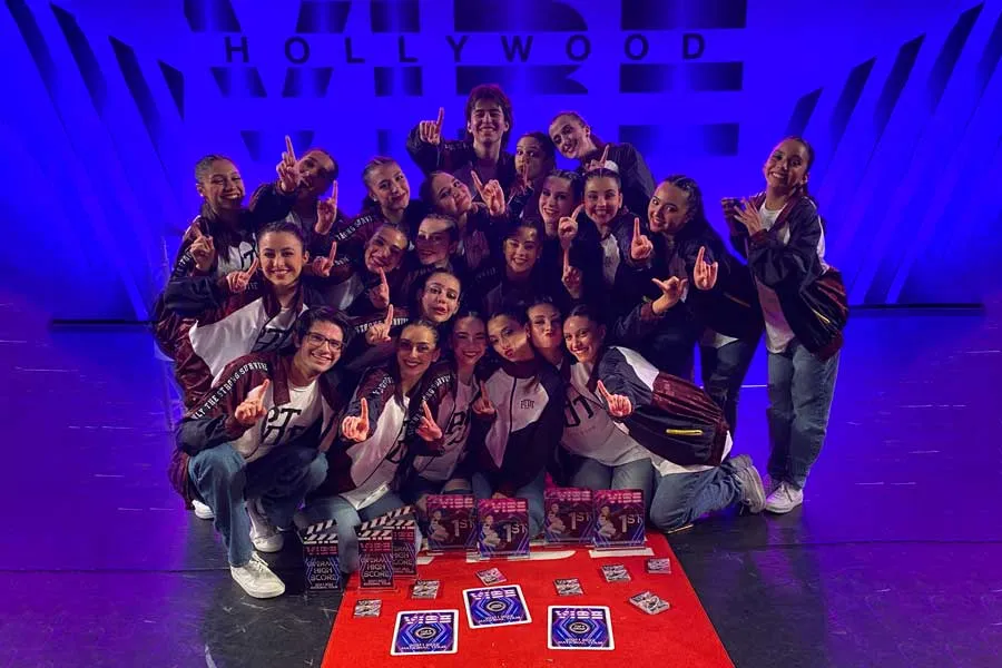 El Dance Team de PrepaTen ganadores de primer lugar en diversas categorías en Hollywood Vibe