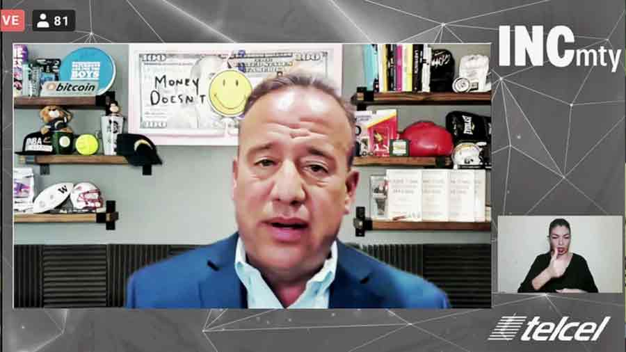 David Meltzer durante su conferencia virtual de INCMTY