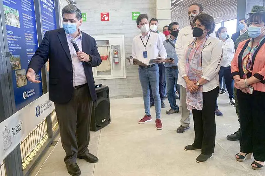 Delfina G&oacute;mez en el Tec