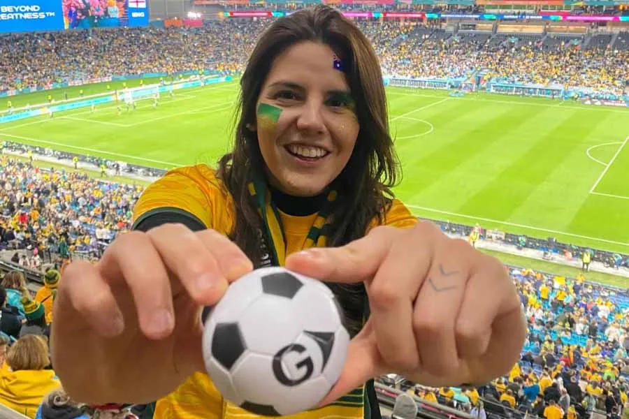 Adriana en la Copa Mundial Femenina 2023