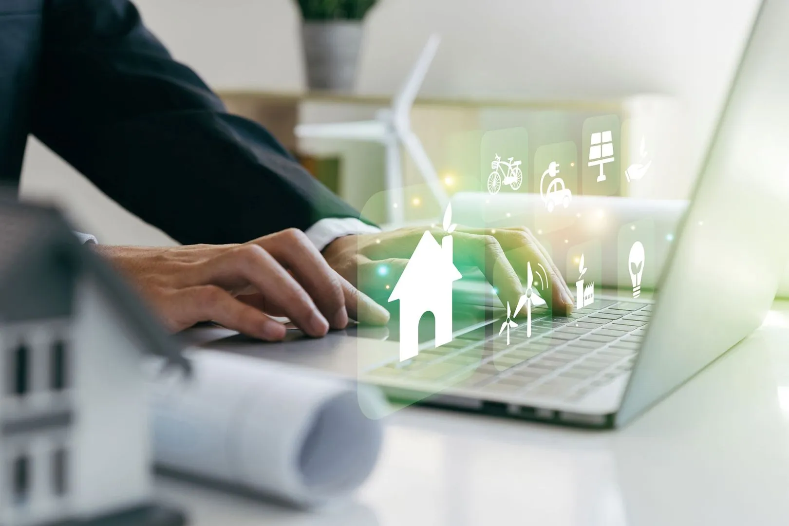 Profesional en arquitectura y urbanismo proyectando ciudades respetando sus recursos medioambientales.