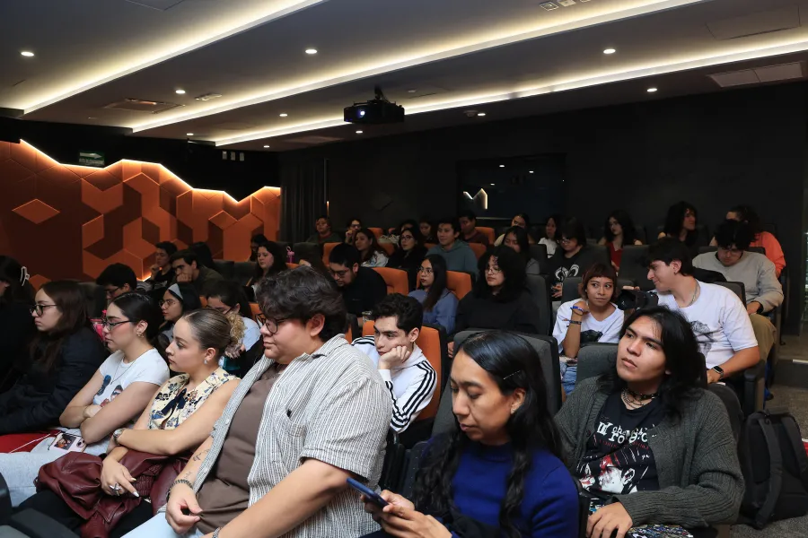 estudiantes de campus Ciudad de México durante la masterclass