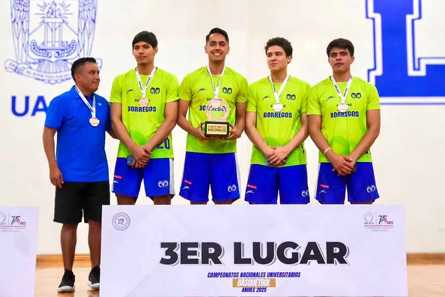 ¡Doble podio! Borregos Toluca triunfan en nacional de básquet 3x3