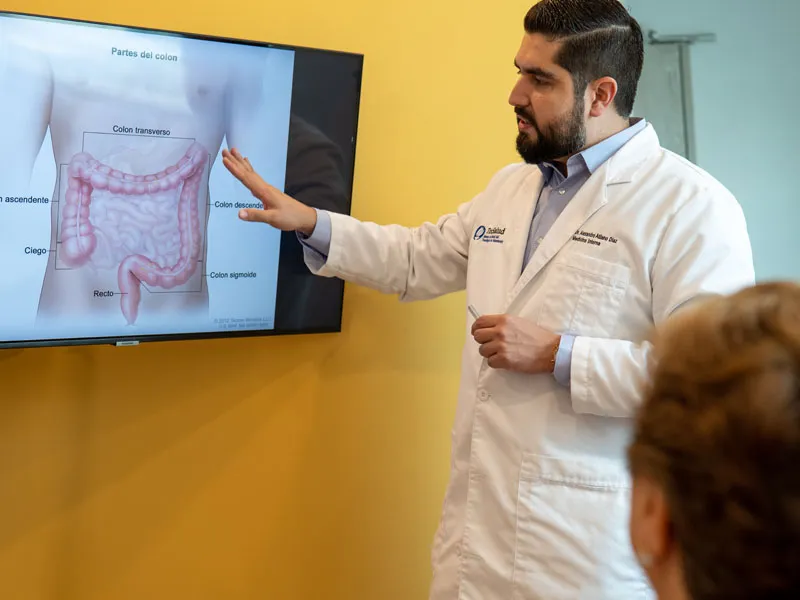 Instituto de Salud Digestiva del Hospital Zambrano Hellion.