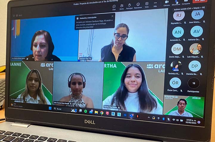 Estudiantes de 4to. semestre de la Licenciatura en Estrategia y Transformación de Negocios del Tecnológico de Monterrey campus Cuernavaca lograron el primer lugar nacional en el bloque de Liderazgo para la transformación.
