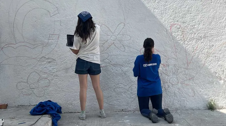 Estudiantes de Arquitectura del Tec, trabajaron en el  dise&ntilde;o y ejecuci&oacute;n de un espacio comunitario  