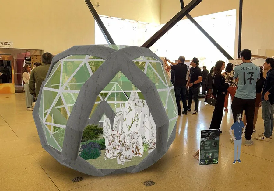 el Museo Laberinto de las Ciencias y las Artes de San Luis Potosí abrió las puertas a los estudiantes del Tec para realizar la exposición