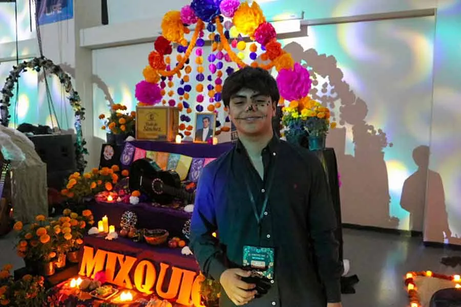 Fiesta de Humanidades, celebraci&oacute;n del D&iacute;a de Muertos en PrepaTec Santa Anita.